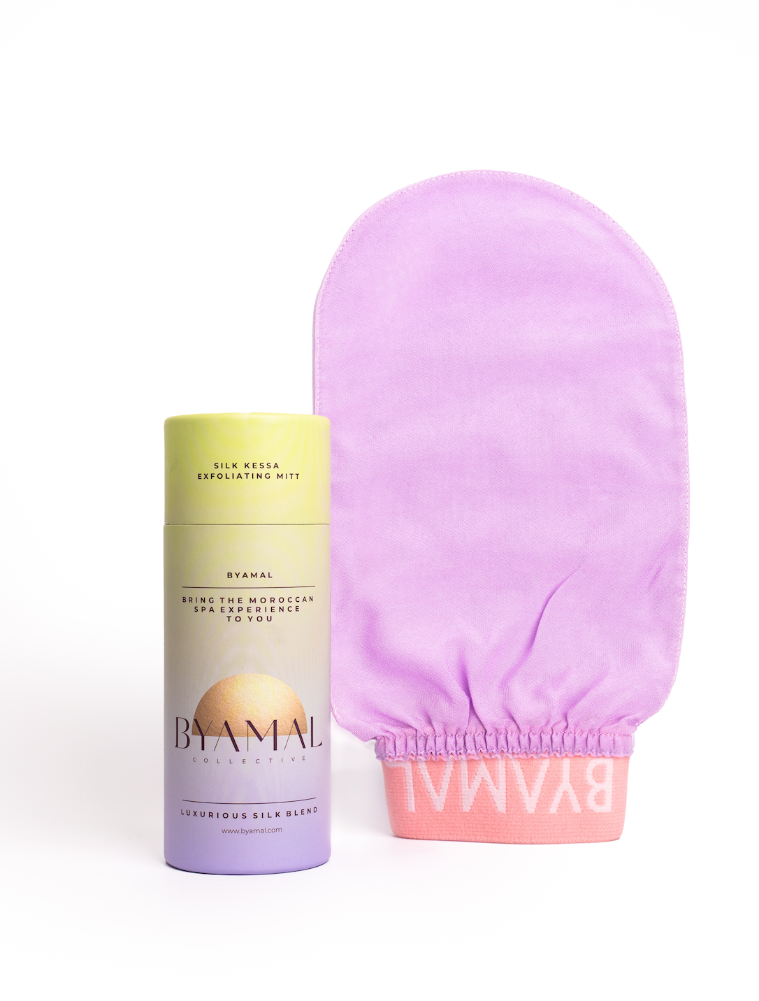 BYAMAL Silk Kessa Exfoliating Mitt